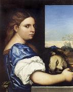 Sebastiano del Piombo Salome with the Head of John the Baptist Sweden oil painting artist